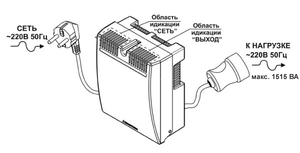 Схема подключения ST-555